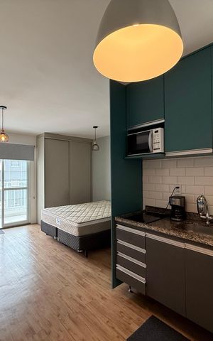 Apartamento à venda com 31m², 1 quarto e sem vaga