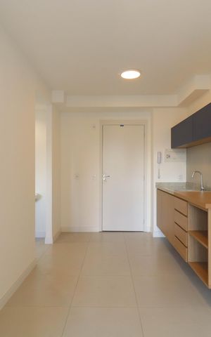 Studio para alugar com 27m², 1 quarto e sem vaga Studio para alugar com 27m², 1 quarto e sem vagaSala/cozinha