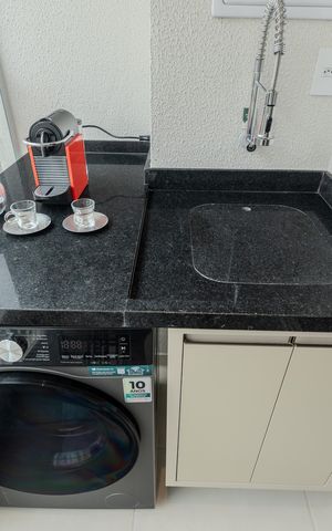 Studio para alugar com 25m², 1 quarto e sem vagaSacada