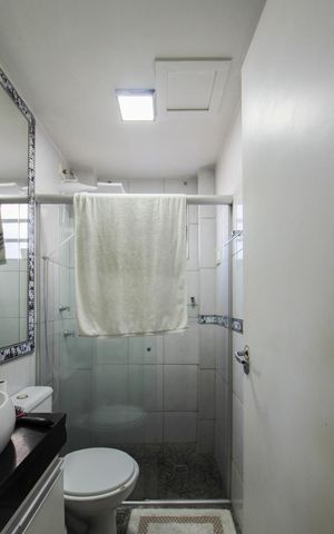 Apartamento à venda com 65m², 2 quartos e 2 vagas Apartamento à venda com 65m², 2 quartos e 2 vagasBanheiro Social