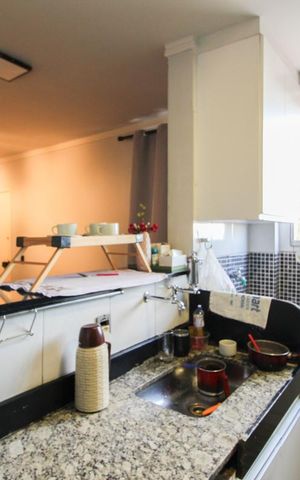 Apartamento à venda com 65m², 2 quartos e 2 vagas Apartamento à venda com 65m², 2 quartos e 2 vagasCozinha e Área de Serviço