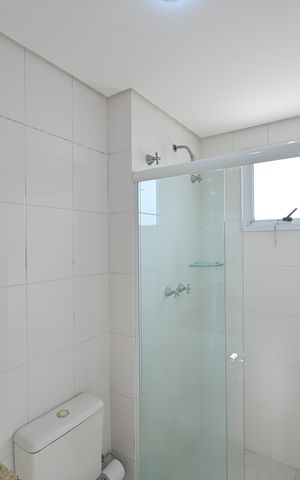 Apartamento para alugar com 165m², 4 quartos e 3 vagasBanheiro da Suíte 2