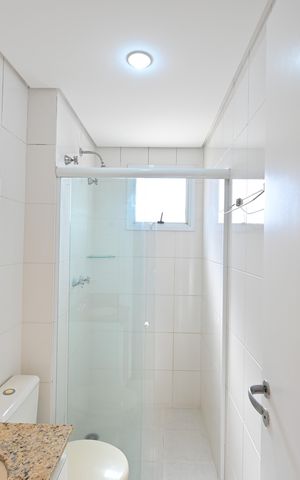Apartamento para alugar com 165m², 4 quartos e 3 vagasBanheiro da Suíte 1