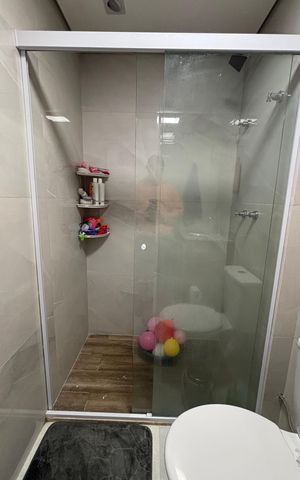Apartamento à venda com 68m², 2 quartos e 1 vaga Apartamento à venda com 68m², 2 quartos e 1 vagaBanheiro da Suíte