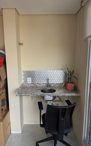 Apartamento à venda com 68m², 2 quartos e 1 vaga Apartamento à venda com 68m², 2 quartos e 1 vagaSala - Sala de Jantar Varanda
