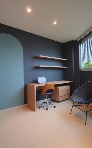 Apartamento para alugar com 61m², 1 quarto e 1 vagaEscritório/Gabinete