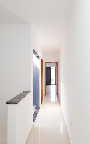 Casa à venda com 116m², 3 quartos e 2 vagasCorredor do Piso Superior