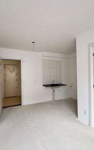 Apartamento à venda com 34m², 2 quartos e sem vaga Apartamento à venda com 34m², 2 quartos e sem vagaSala