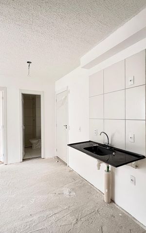 Apartamento à venda com 34m², 2 quartos e sem vaga Apartamento à venda com 34m², 2 quartos e sem vagaÁrea de Serviço