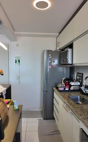 Apartamento à venda com 42m², 1 quarto e 1 vagaCozinha e Área de Serviço