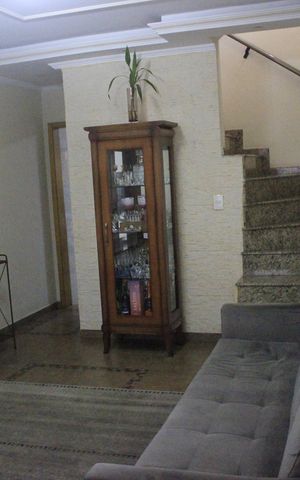 Casa de condomínio à venda com 100m², 3 quartos e 2 vagasSala