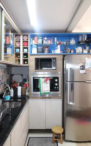 Apartamento à venda com 49m², 2 quartos e 1 vagaCozinha