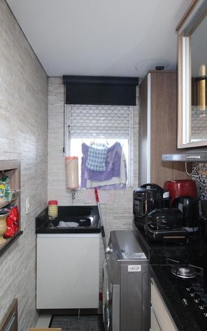 Apartamento à venda com 49m², 2 quartos e 1 vagaCozinha