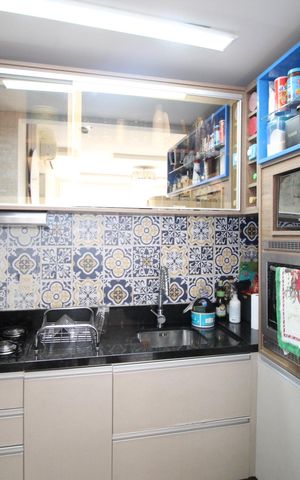Apartamento à venda com 49m², 2 quartos e 1 vagaCozinha