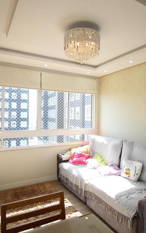 Apartamento à venda com 49m², 2 quartos e 1 vagaSala