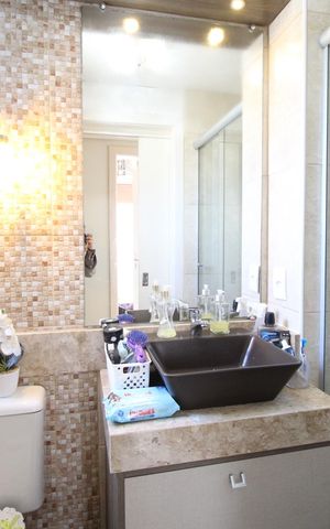 Apartamento à venda com 49m², 2 quartos e 1 vagaBanheiro