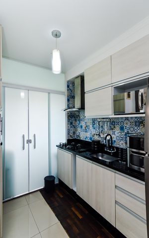 Apartamento para alugar com 44m², 2 quartos e 1 vagaCozinha 