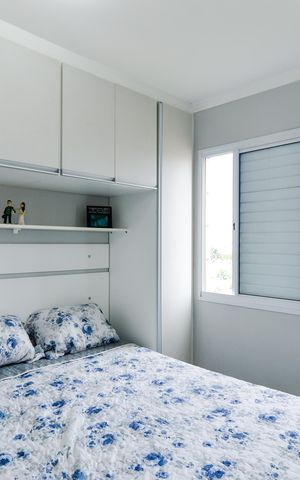 Apartamento para alugar com 44m², 2 quartos e 1 vagaQuarto 2 