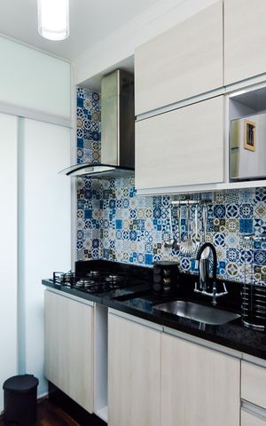 Apartamento para alugar com 44m², 2 quartos e 1 vagaCozinha 