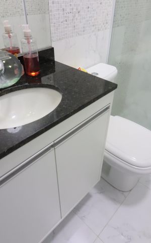 Casa à venda com 155m², 3 quartos e 2 vagasBanheiro 2