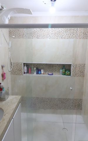 Casa à venda com 155m², 3 quartos e 2 vagasBanheiro 1