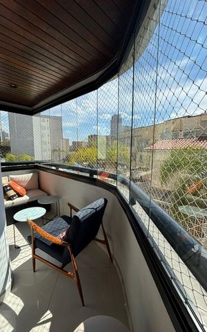 Apartamento à venda com 110m², 3 quartos e 3 vagasVaranda