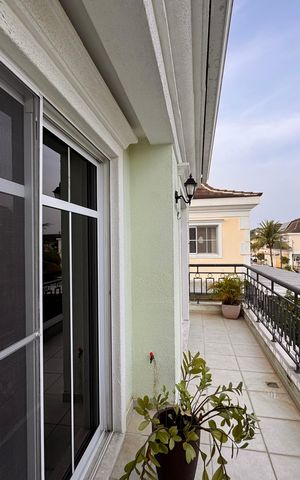 Casa de condomínio para alugar com 226m², 3 quartos e 3 vagas Casa de condomínio para alugar com 226m², 3 quartos e 3 vagasSuíte 1 (Master) - Varanda
