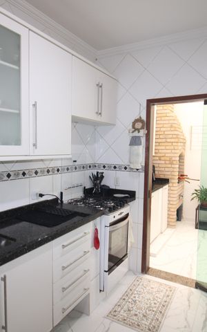 Casa de condomínio à venda com 115m², 3 quartos e 2 vagasCozinha