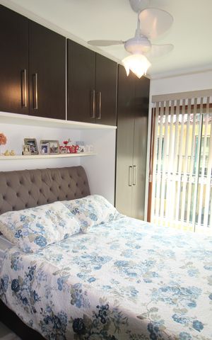 Casa de condomínio à venda com 115m², 3 quartos e 2 vagasQuarto 1