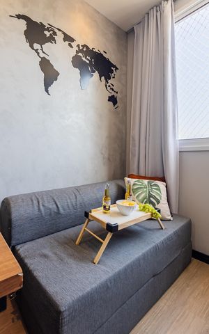 Apartamento para alugar com 35m², 2 quartos e sem vaga Apartamento para alugar com 35m², 2 quartos e sem vagaSala