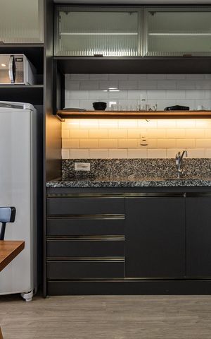 Apartamento para alugar com 35m², 2 quartos e sem vaga Apartamento para alugar com 35m², 2 quartos e sem vagaCozinha