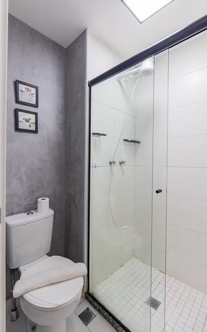 Apartamento para alugar com 35m², 2 quartos e sem vaga Apartamento para alugar com 35m², 2 quartos e sem vagaBanheiro