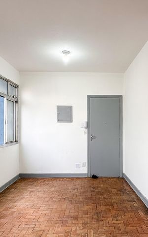 Apartamento à venda com 46m², 1 quarto e sem vaga Apartamento à venda com 46m², 1 quarto e sem vagaSala /Quarto