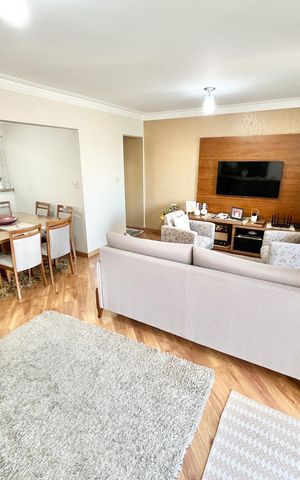 Apartamento à venda com 89m², 3 quartos e 2 vagas Apartamento à venda com 89m², 3 quartos e 2 vagasSala