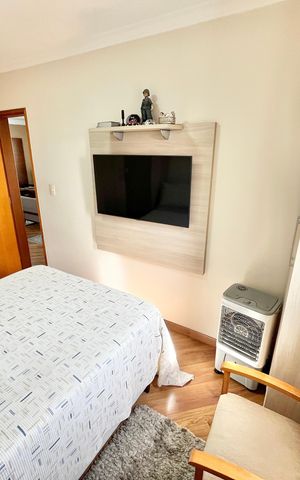 Apartamento à venda com 89m², 3 quartos e 2 vagas Apartamento à venda com 89m², 3 quartos e 2 vagasQuarto 3 - Suíte