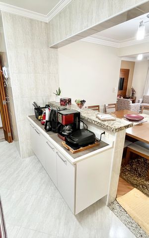 Apartamento à venda com 89m², 3 quartos e 2 vagas Apartamento à venda com 89m², 3 quartos e 2 vagasCozinha