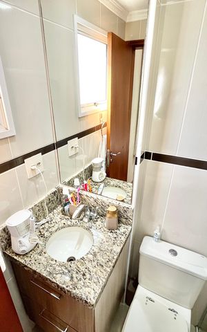 Apartamento à venda com 89m², 3 quartos e 2 vagas Apartamento à venda com 89m², 3 quartos e 2 vagasBanheiro da Suíte