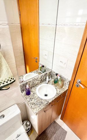Apartamento à venda com 89m², 3 quartos e 2 vagas Apartamento à venda com 89m², 3 quartos e 2 vagasBanheiro