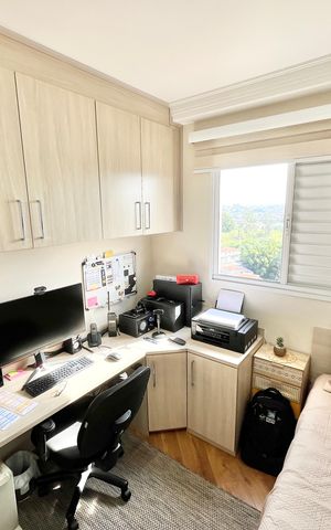 Apartamento à venda com 89m², 3 quartos e 2 vagas Apartamento à venda com 89m², 3 quartos e 2 vagasQuarto 2