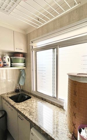 Apartamento à venda com 89m², 3 quartos e 2 vagas Apartamento à venda com 89m², 3 quartos e 2 vagasLavanderia