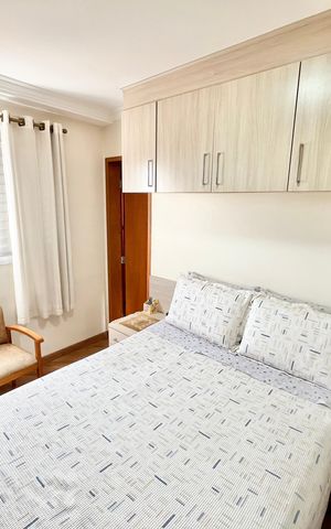 Apartamento à venda com 89m², 3 quartos e 2 vagas Apartamento à venda com 89m², 3 quartos e 2 vagasQuarto 3 - Suíte