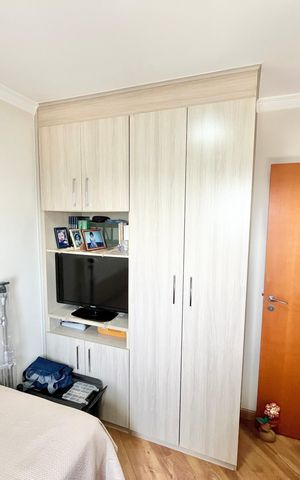 Apartamento à venda com 89m², 3 quartos e 2 vagas Apartamento à venda com 89m², 3 quartos e 2 vagasQuarto 2