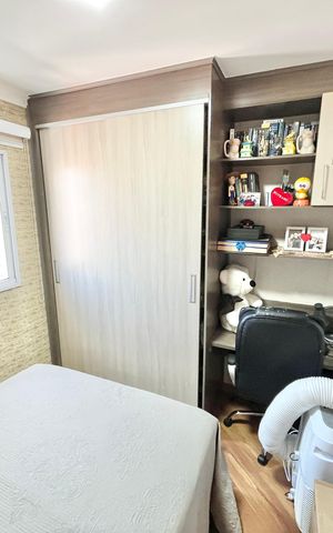 Apartamento à venda com 89m², 3 quartos e 2 vagas Apartamento à venda com 89m², 3 quartos e 2 vagasQuarto 1