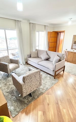 Apartamento à venda com 89m², 3 quartos e 2 vagas Apartamento à venda com 89m², 3 quartos e 2 vagasSala