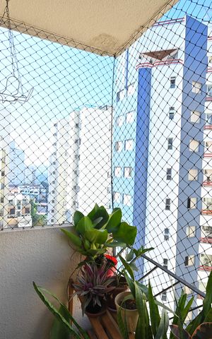 Apartamento à venda com 70m², 3 quartos e 1 vagaVaranda