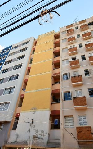 Studio à venda com 47m², 1 quarto e sem vagaFachada do Prédio