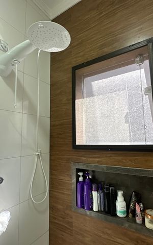 Casa de condomínio à venda com 118m², 2 quartos e 2 vagas Casa de condomínio à venda com 118m², 2 quartos e 2 vagasBanheiro da Suíte 2