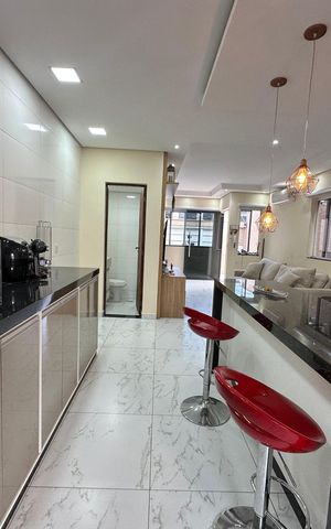 Casa de condomínio à venda com 118m², 2 quartos e 2 vagas Casa de condomínio à venda com 118m², 2 quartos e 2 vagasCozinha