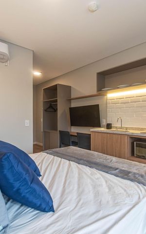 Studio para alugar com 24m², 1 quarto e sem vaga Studio para alugar com 24m², 1 quarto e sem vagaStudio