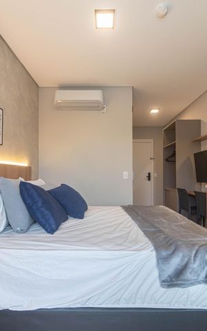 Studio para alugar com 24m², 1 quarto e sem vaga Studio para alugar com 24m², 1 quarto e sem vagaStudio